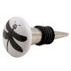 Black Butterfly Flat Ceramic Wine Stopper